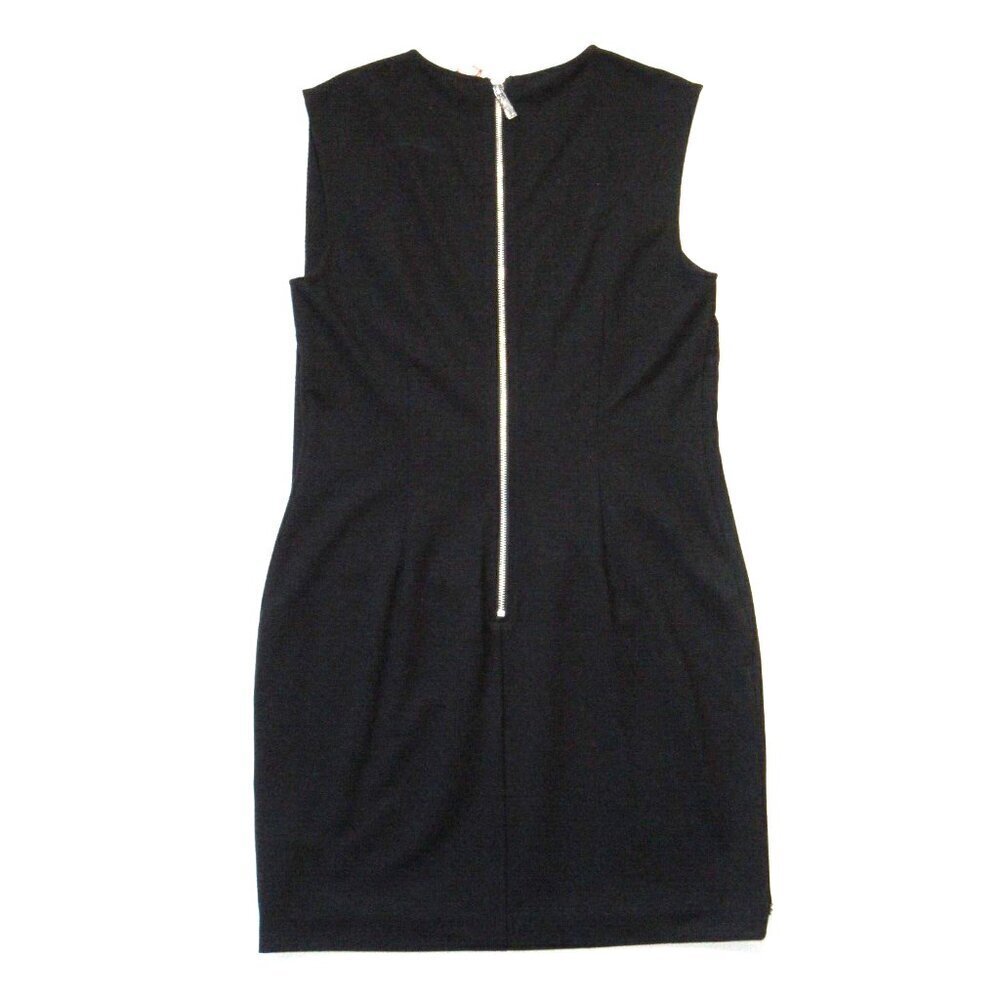 NWT Ted Baker Burford in Black Double Layer Embellished Mini Dress 4 / US 12 - Picture 5 of 6